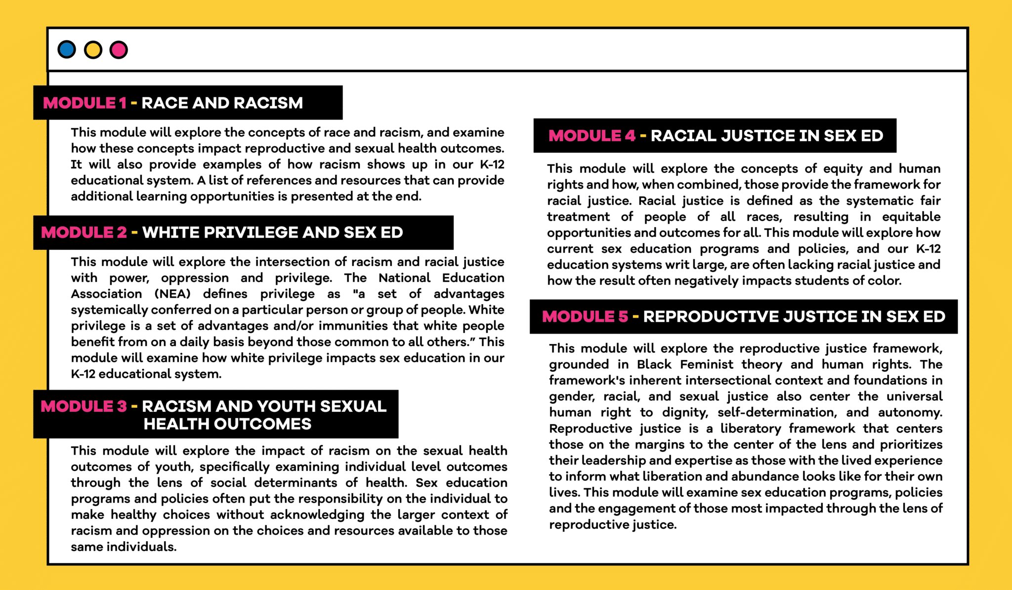 Racial Justice in Sex Education - Advocates for Youth